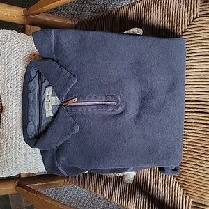 Tommy Bahama 1/4 zip sweatshirt,  gray, size XL